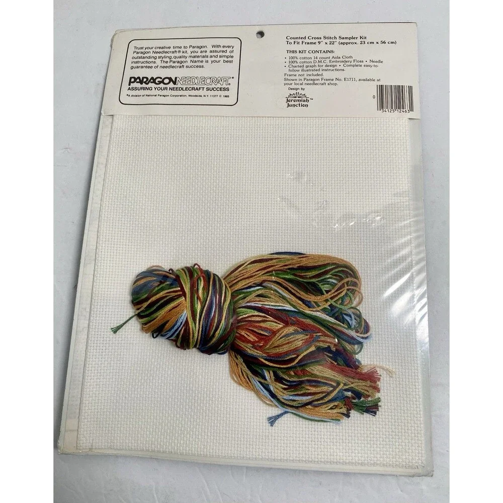 NIP Country Collection Counted Cross Stitch All Things Grow with Love 80s